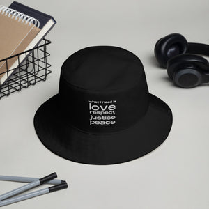 AQA story bucket hat (what i need)