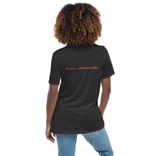 Load image into Gallery viewer, AQA women&#39;s relaxed logo tee
