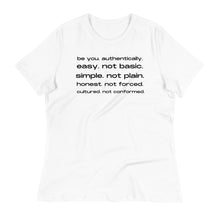 Load image into Gallery viewer, AQA women&#39;s relaxed story tee
